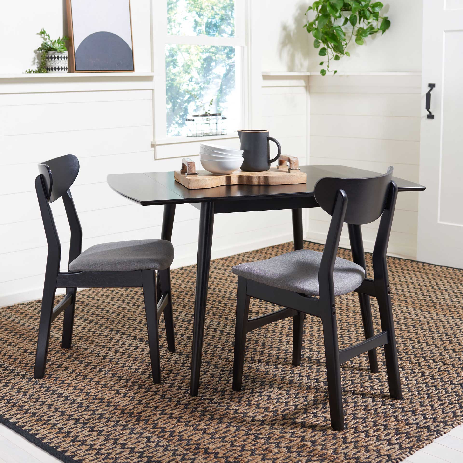 Katelyn Extension Dining Table Matte Black - Image 7