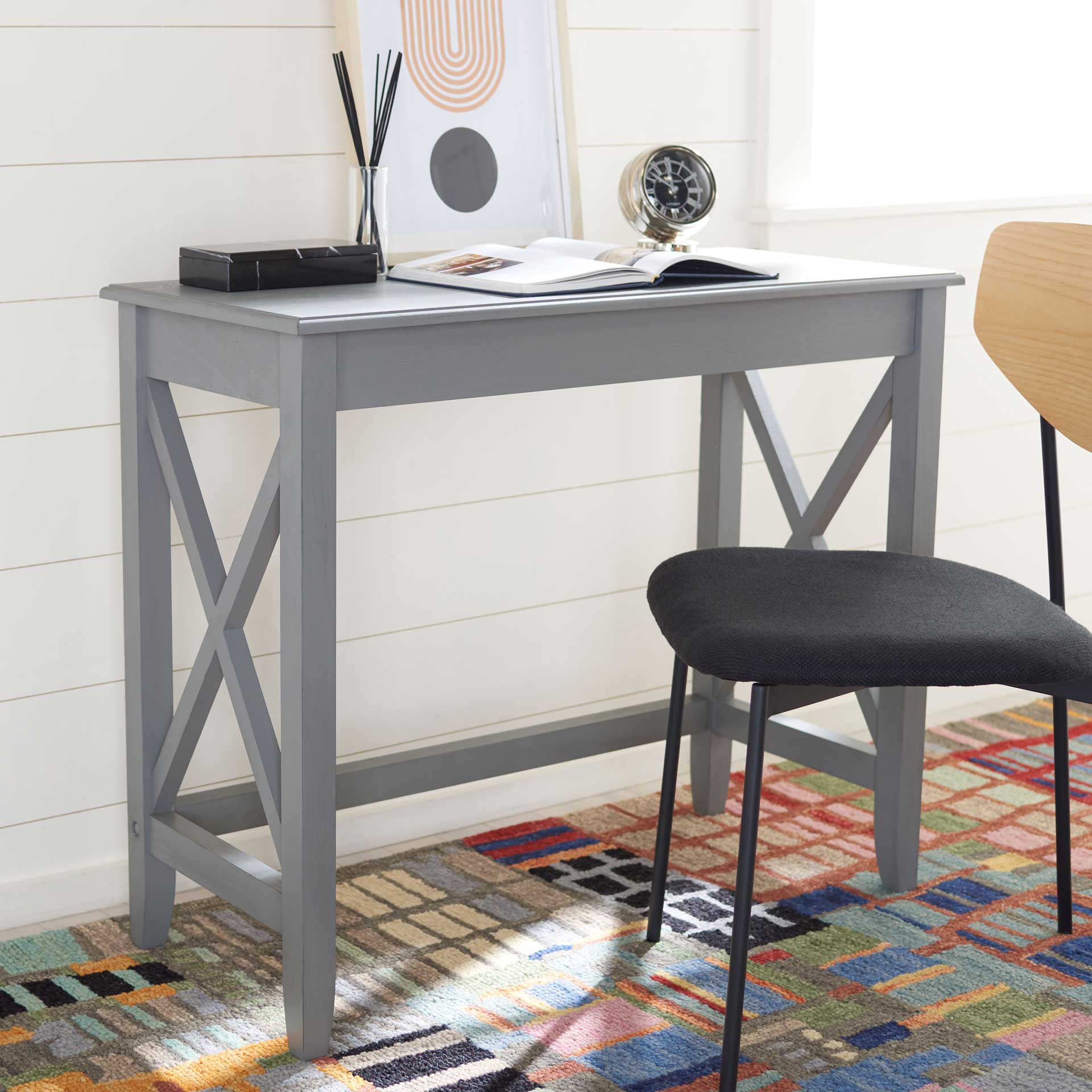 Katia Desk Distressed Gray - Image 4