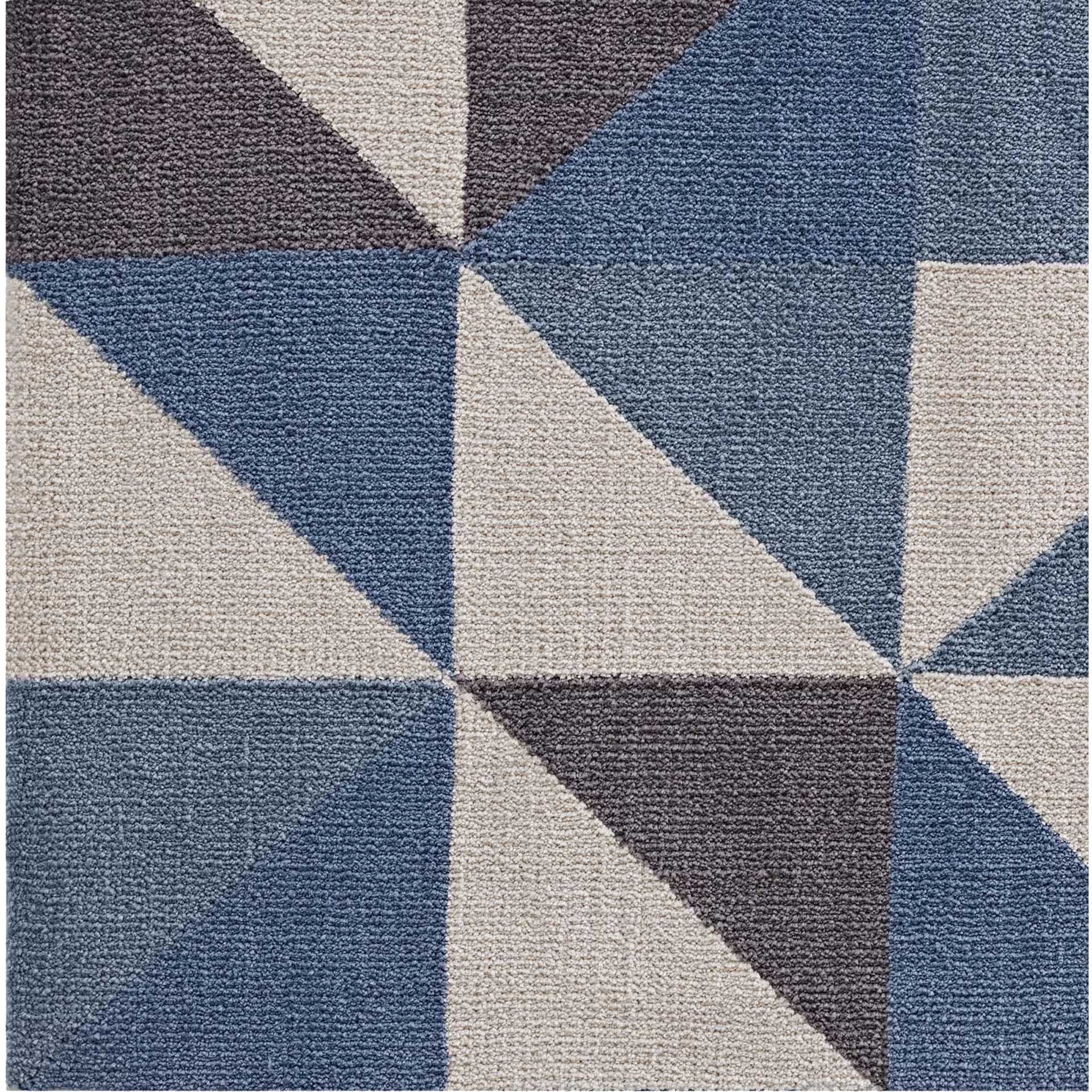 Kayes Area Rug Blue/White/Gray - Image 3