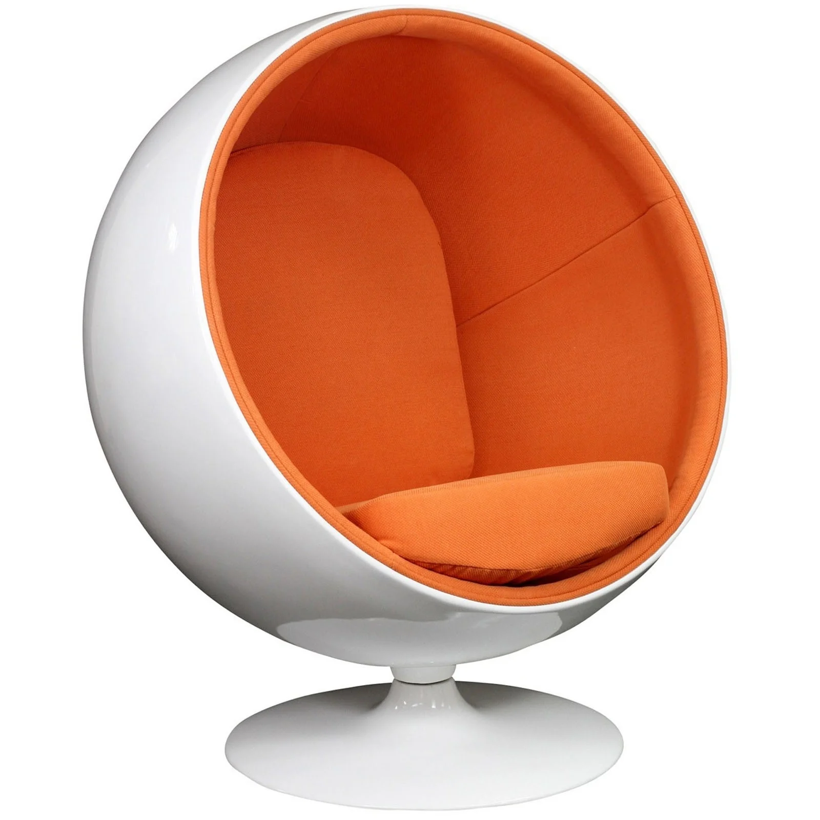 Keane Lounge Chair Orange - Image 2