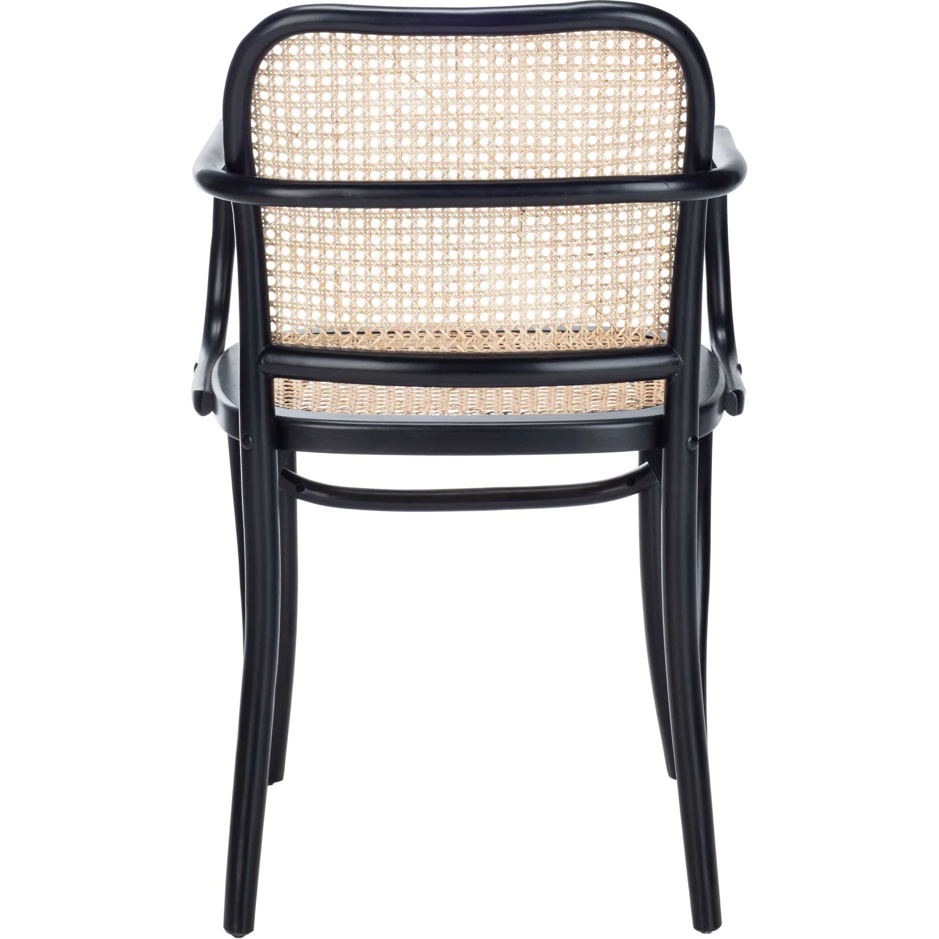 Keanu Cane Dining Chair Black/Natural - Image 4