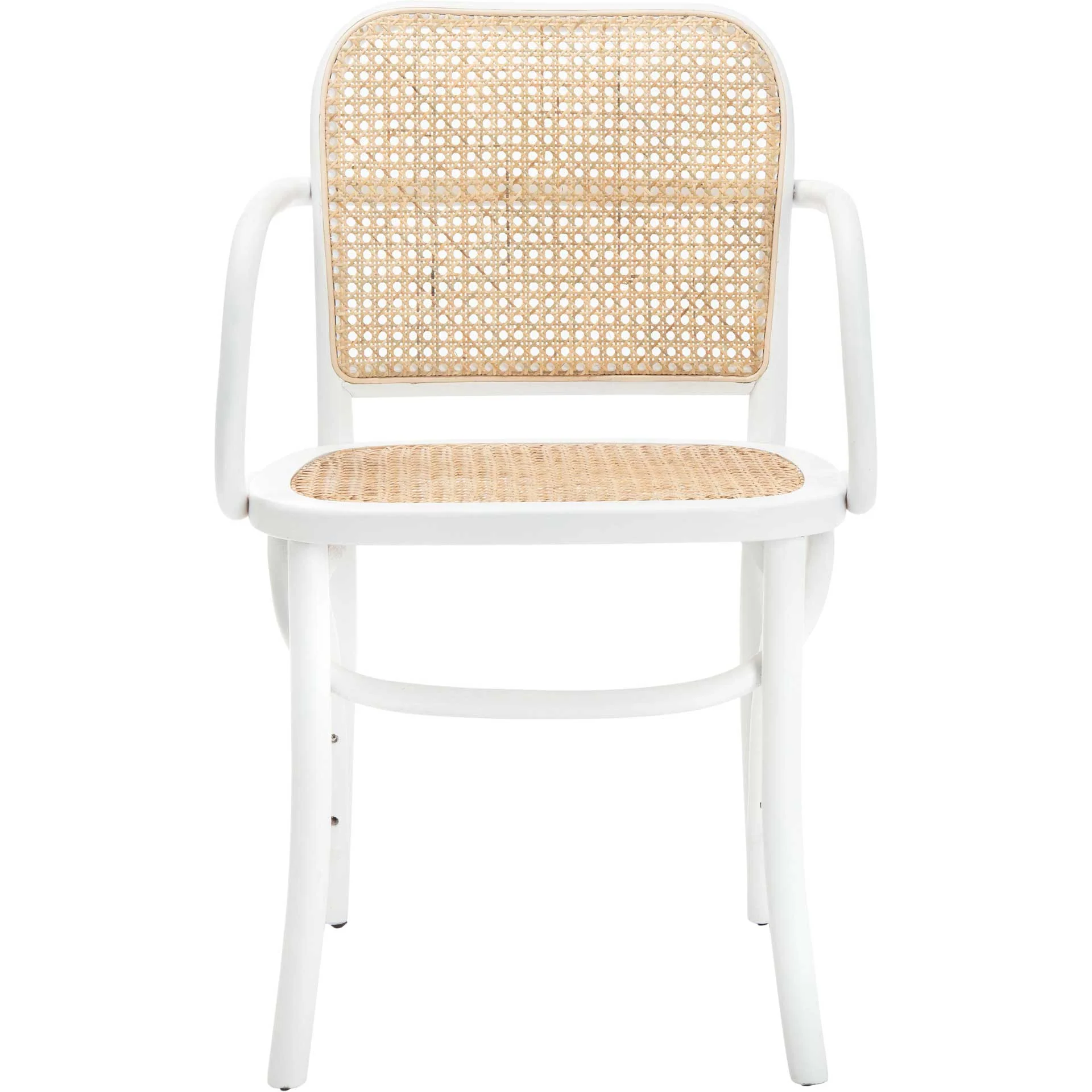 Keanu Cane Dining Chair White/Natural - Image 2