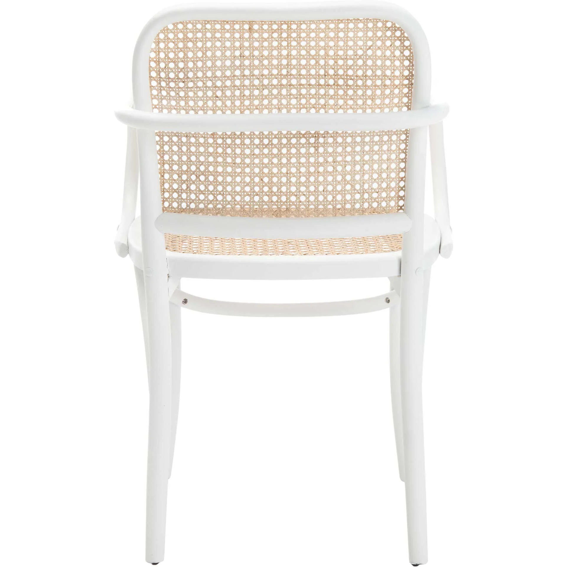 Keanu Cane Dining Chair White/Natural - Image 4