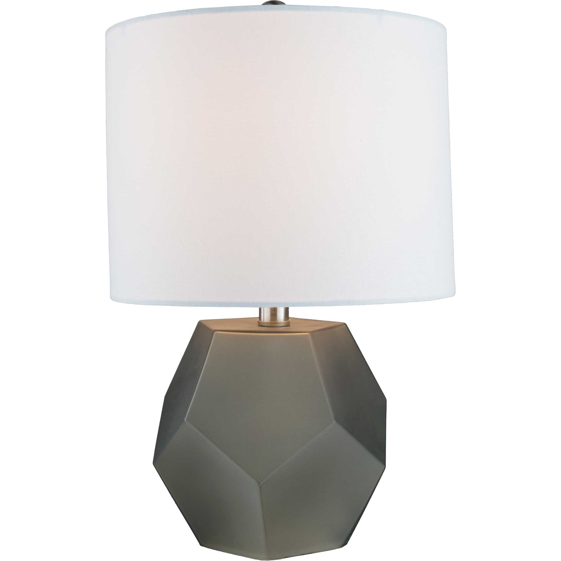 Keanu Table Lamp Charcoal/White - Image 2