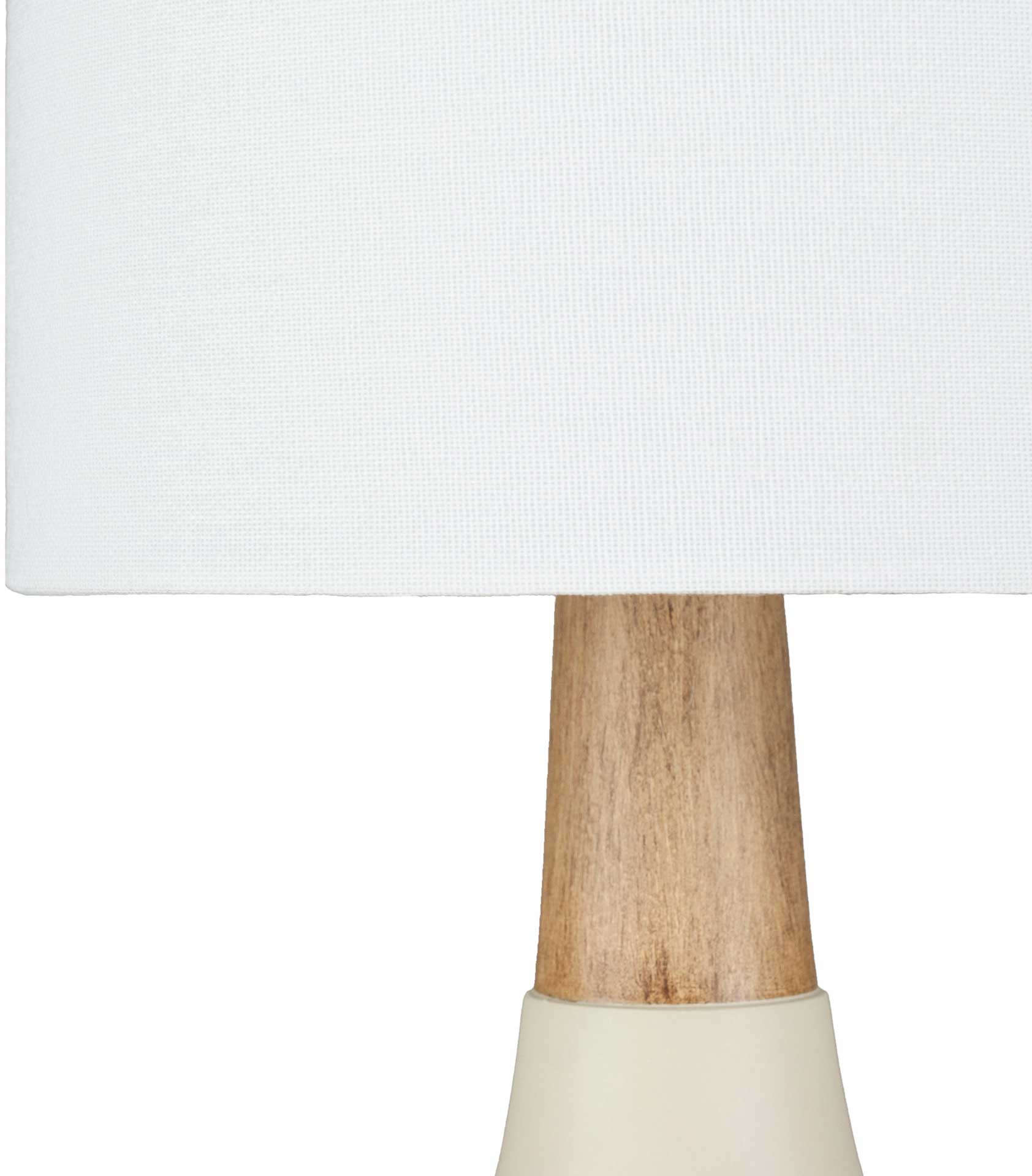 Keaton Table Lamp Ivory/White/Tan - Image 2