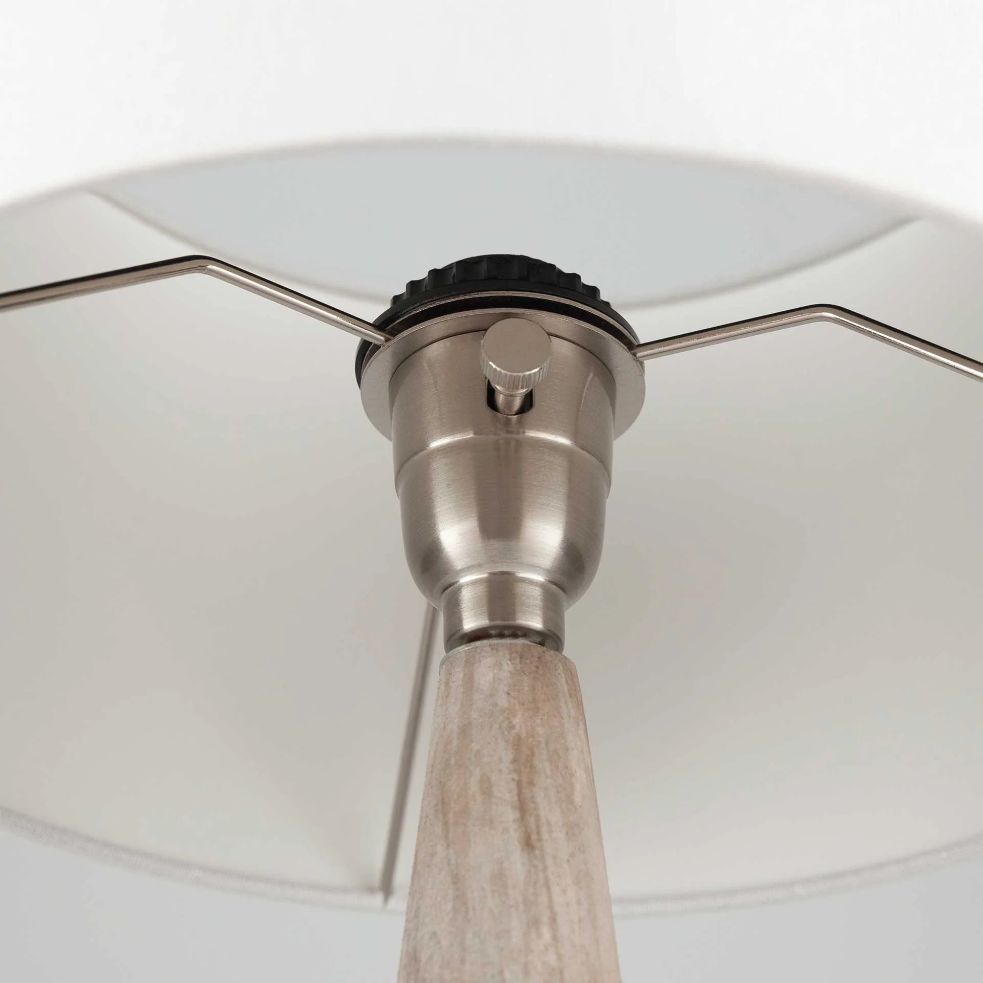 Keaton Table Lamp Medium Gray/White - Image 3