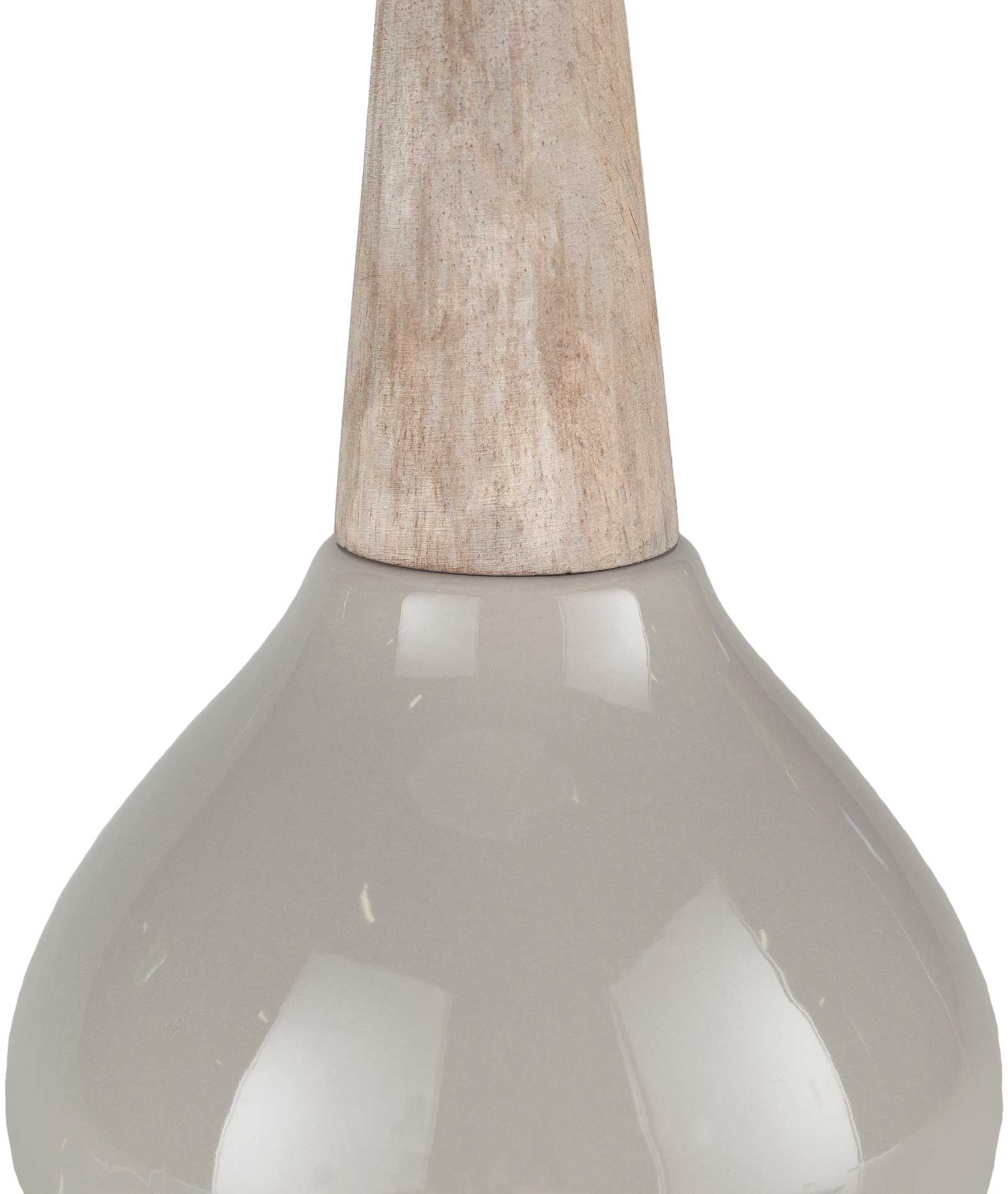 Keaton Table Lamp Medium Gray/White - Image 4