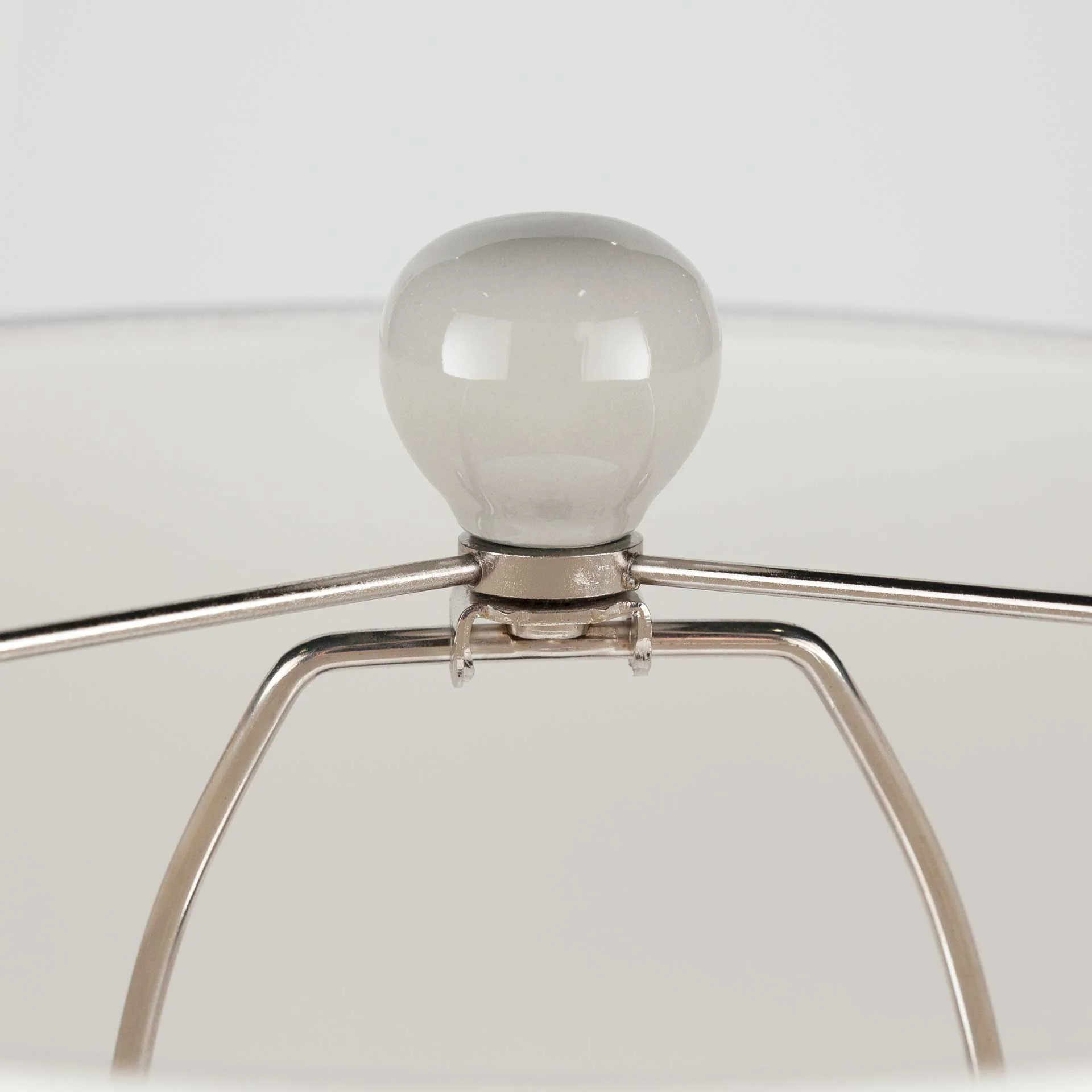 Keaton Table Lamp White/Medium Gray - Image 2
