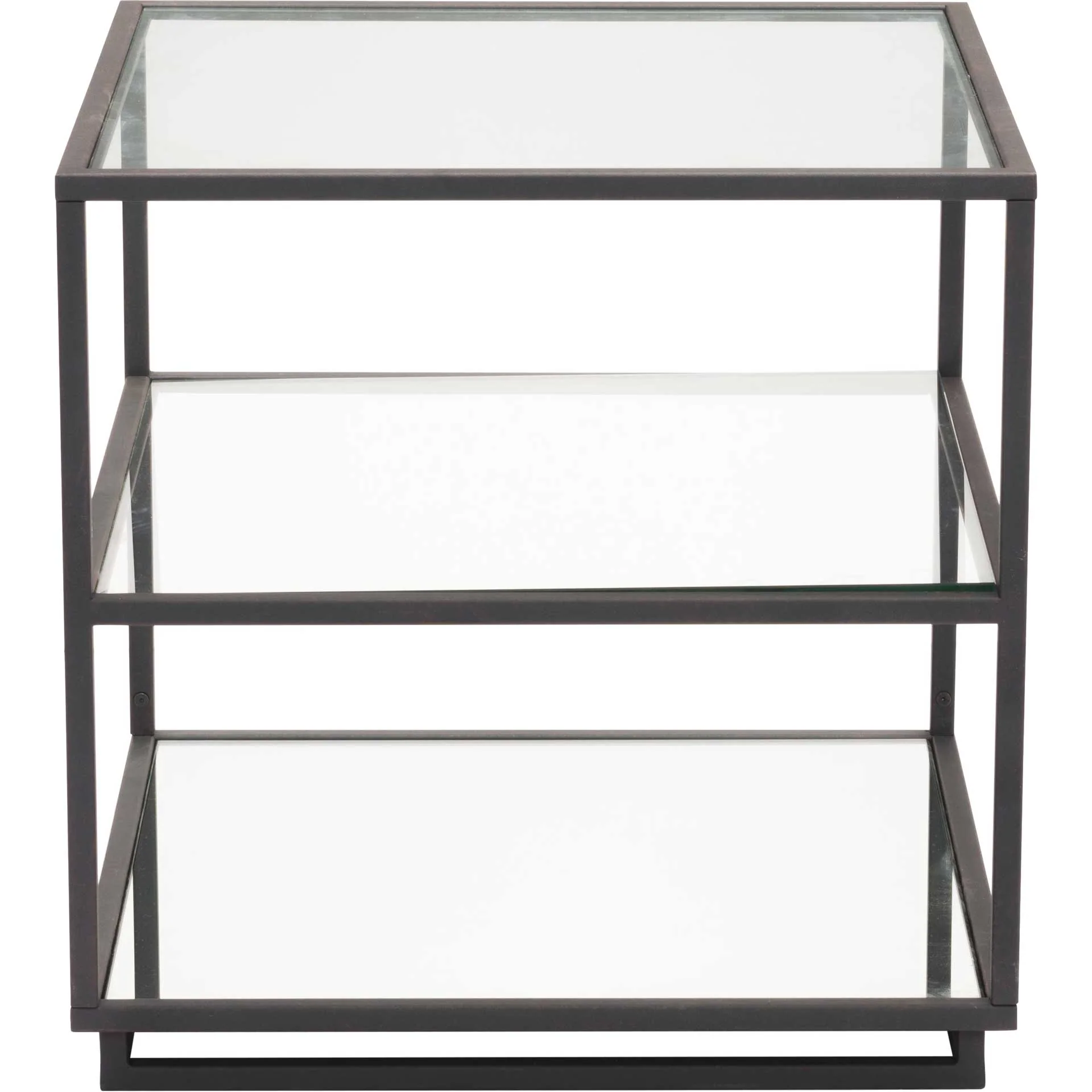 Keen End Table Distressed Black - Image 2