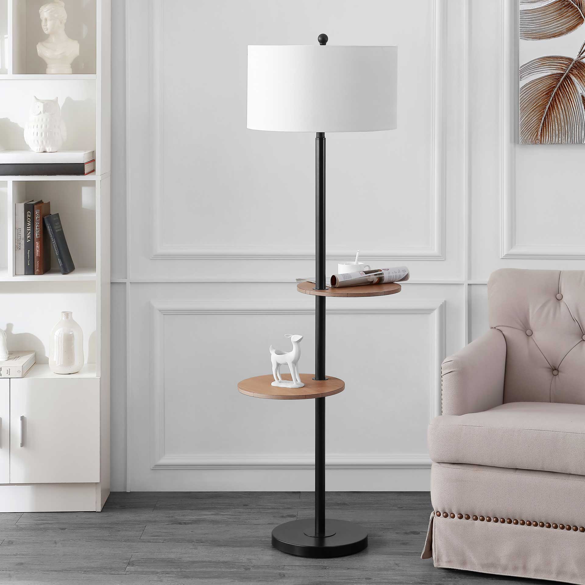 Kefton Floor Lamp Matte Black - Image 3