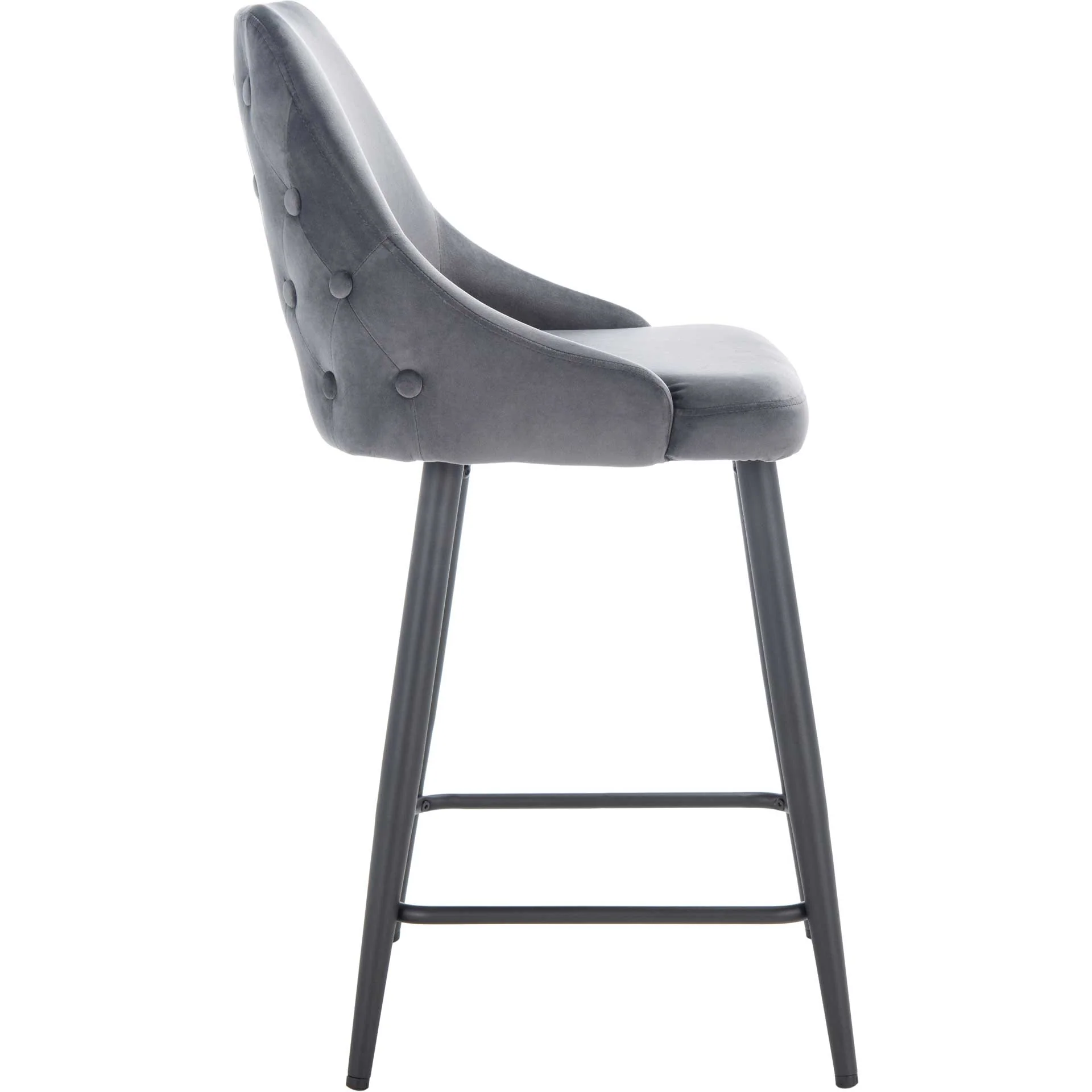 Keiko Counter Stool Shale/Black - Image 2