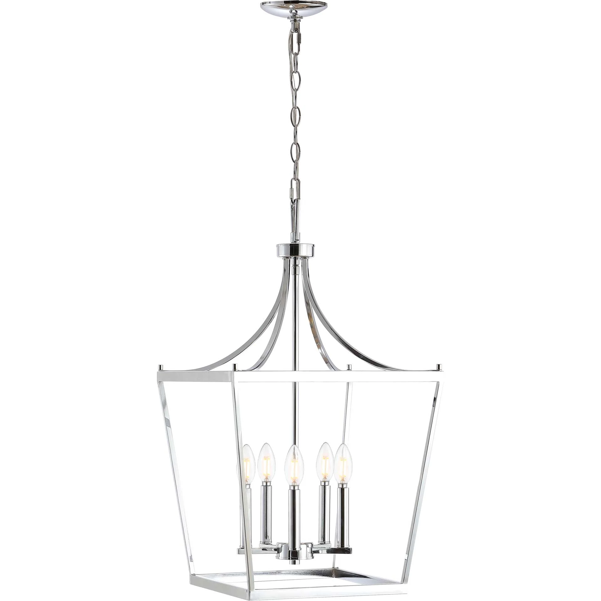 Kelesie 5 Light Pendant Chrome - Image 2
