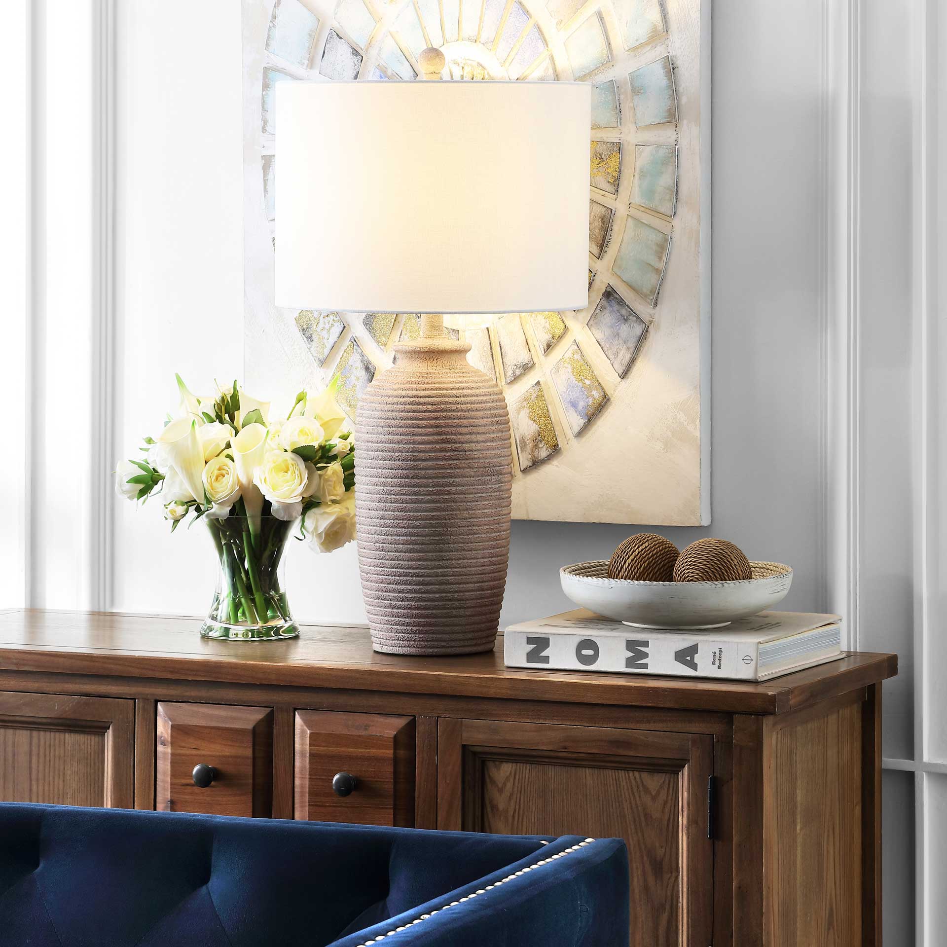 Kellen Table Lamp Sandy Pearl - Image 4