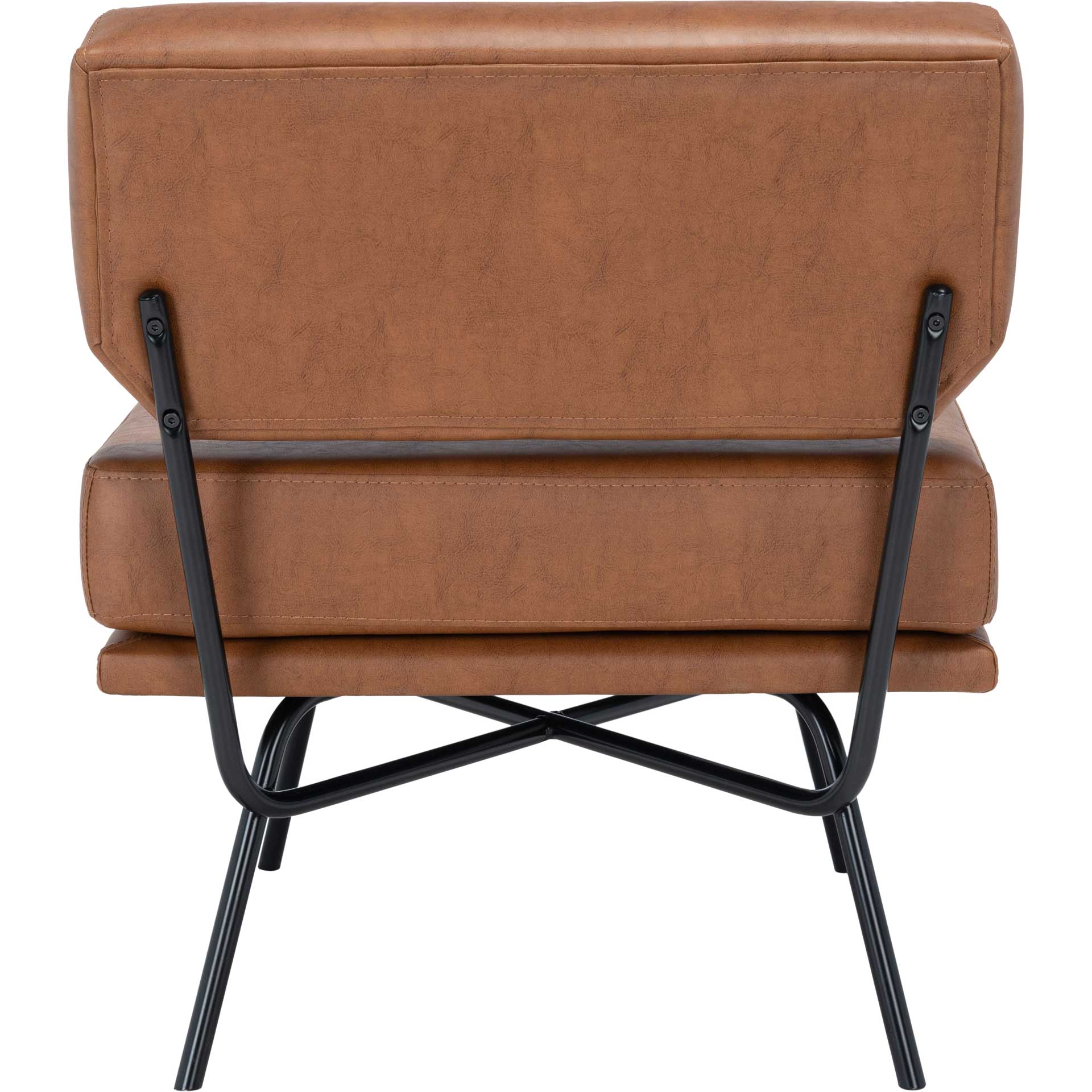 Kelly Accent Chair Cognac/Matte Black - Image 3