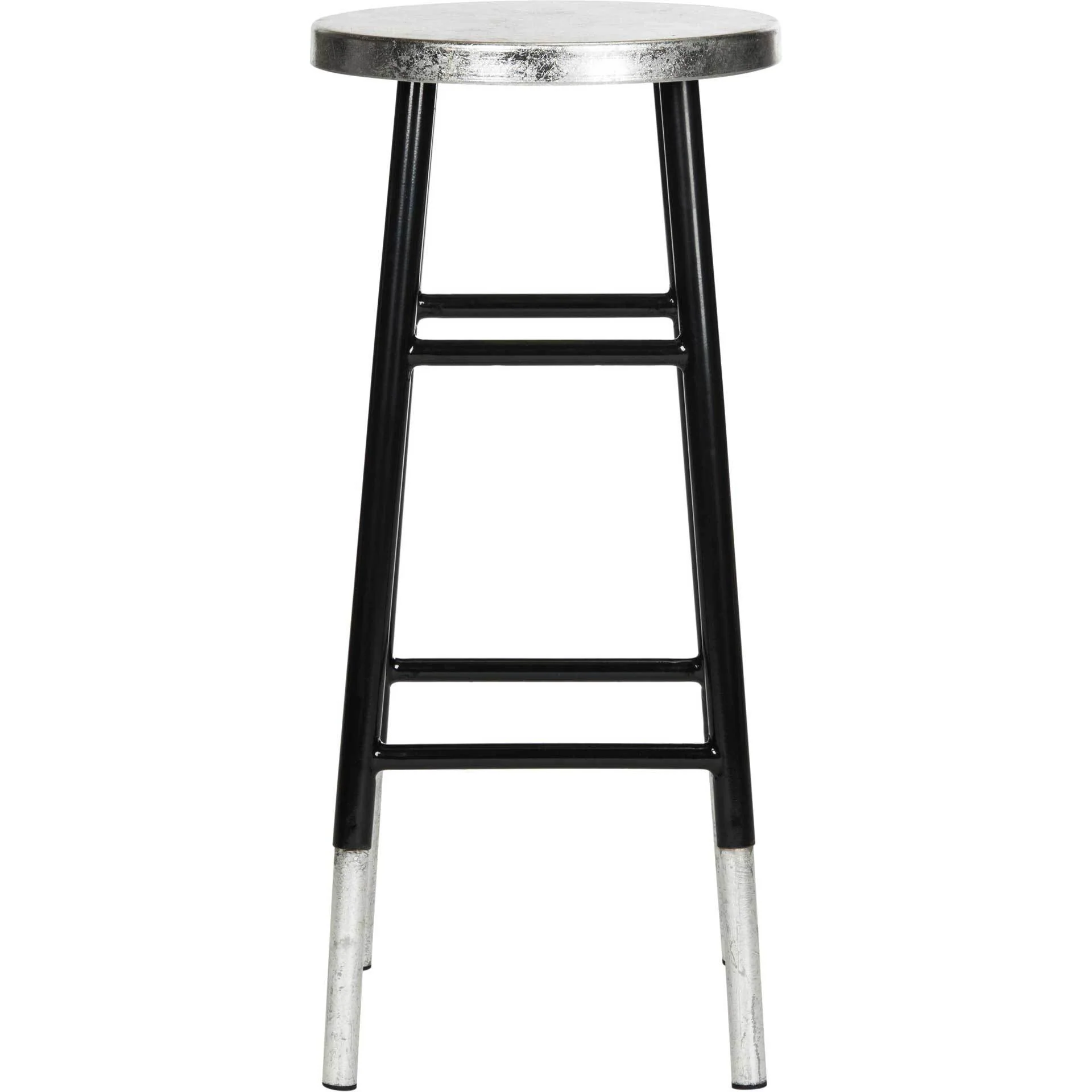 Kelsey Dipped Silver Bar Stool Black - Image 2