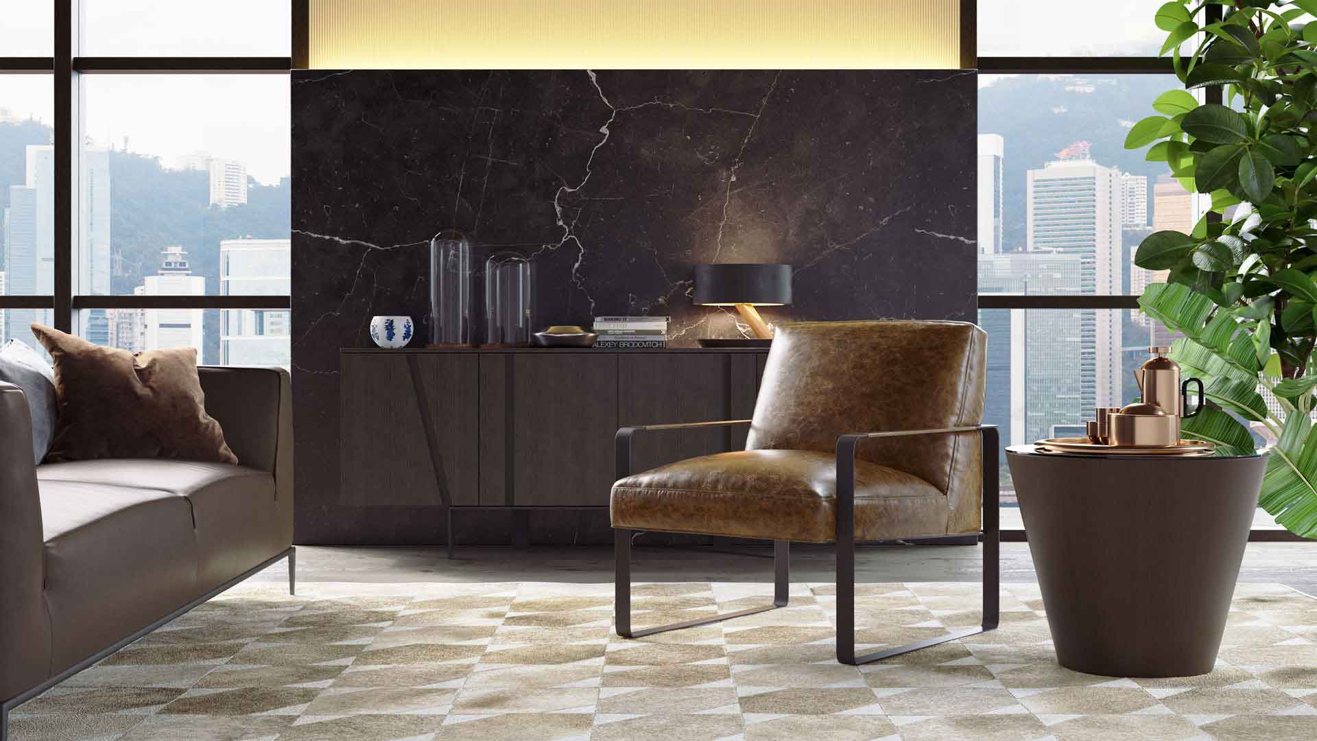 Kenmare Armchair Aged Whisky - Image 2