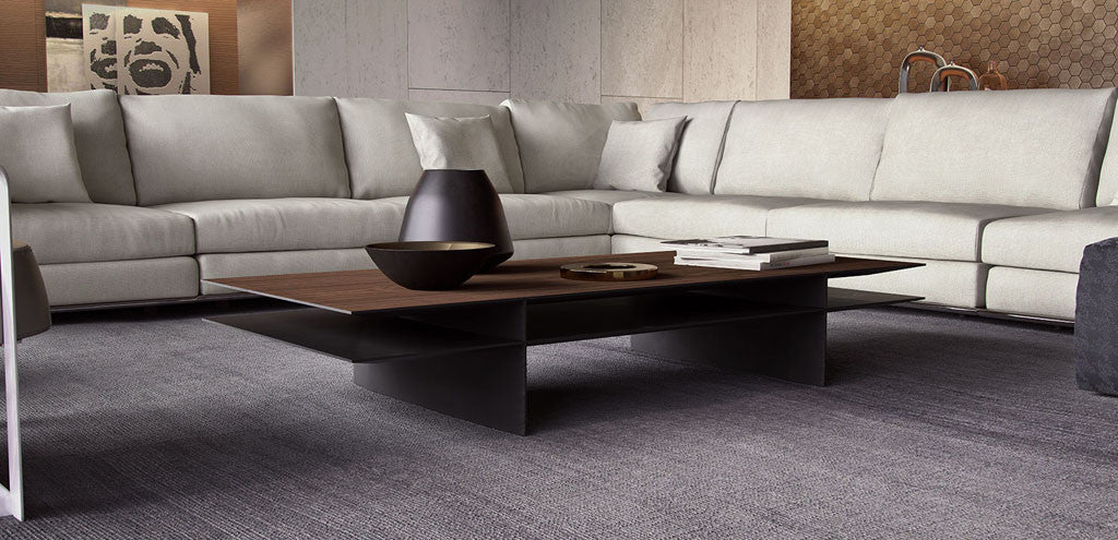 Kensington Coffee Table Walnut/Graphite - Image 3