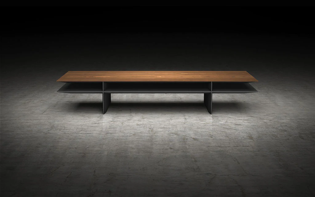Kensington Coffee Table Walnut/Graphite - Image 5