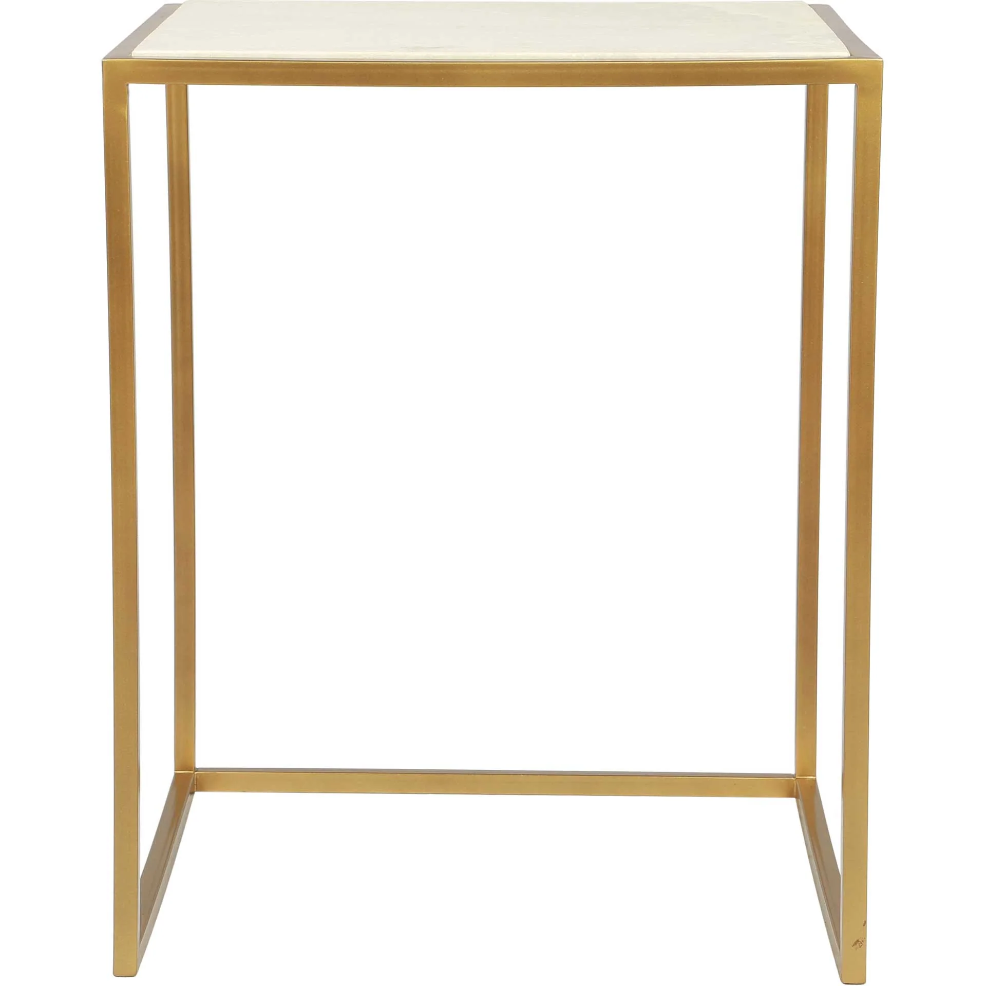Kensington Nesting Table Stone/Brass - Image 6