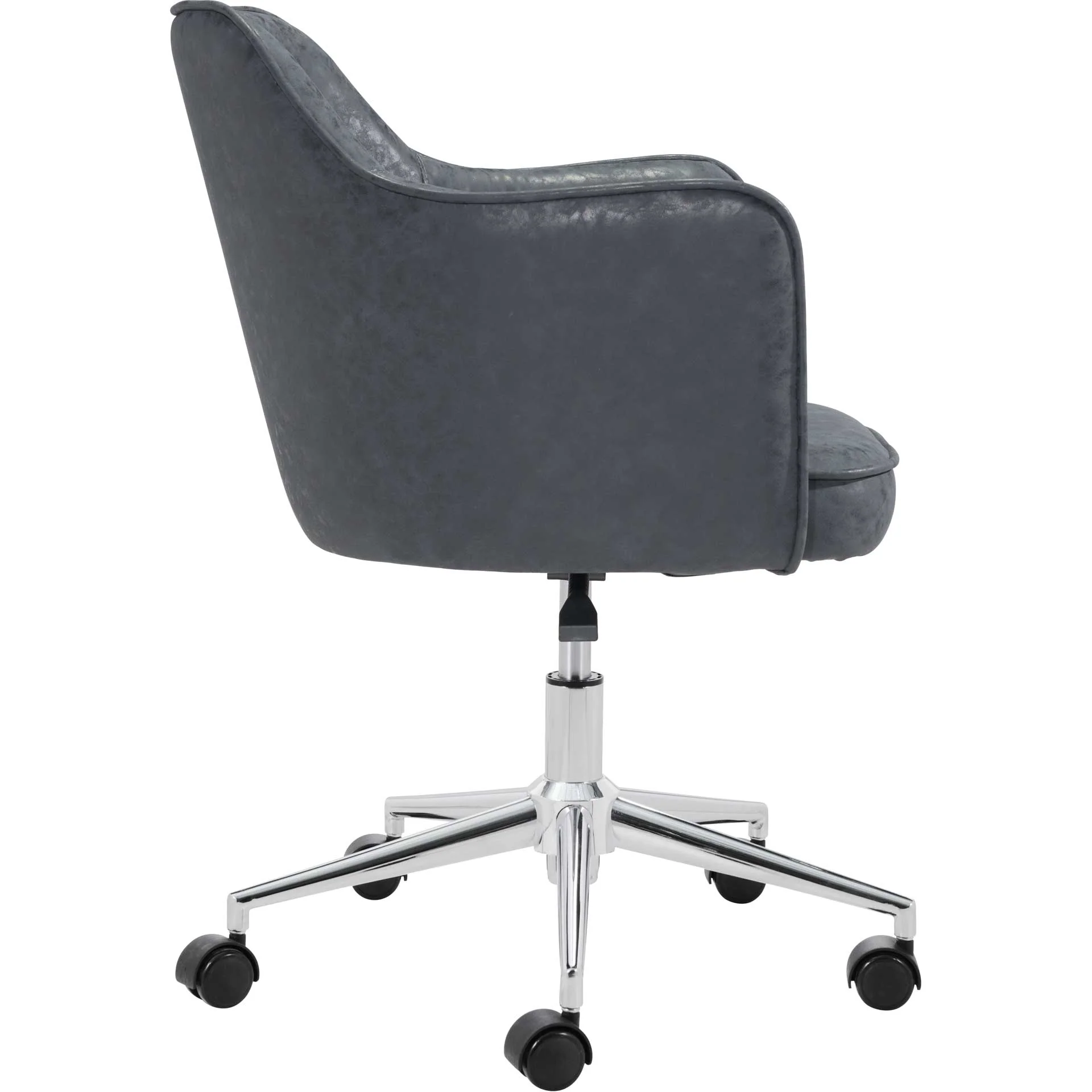 Kensington Office Chair Vintage Black - Image 2