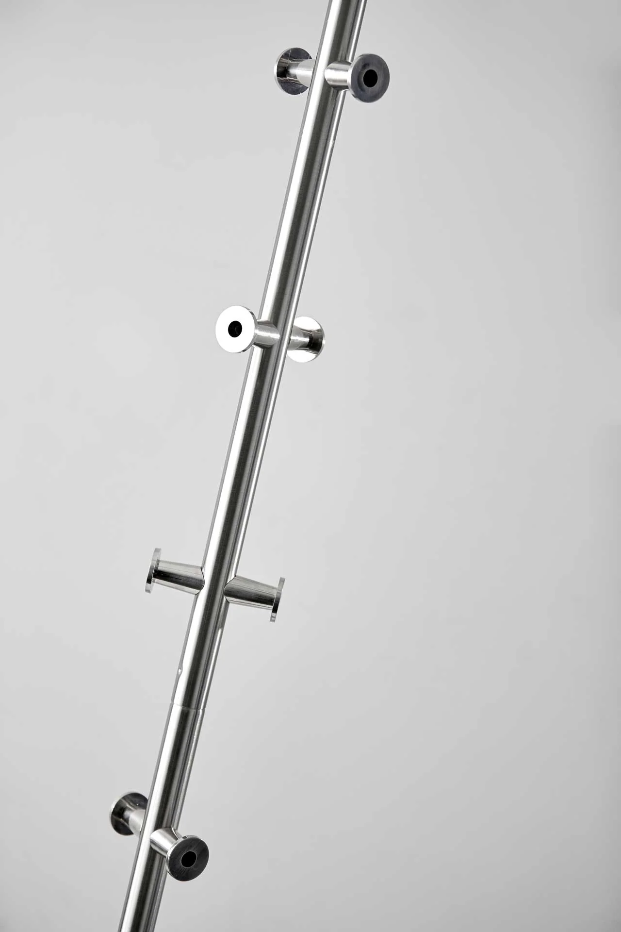 Kent Coat Rack Brushed Steel - Image 3