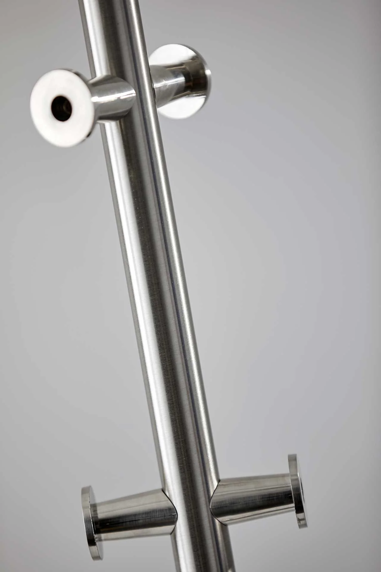 Kent Coat Rack Brushed Steel - Image 4