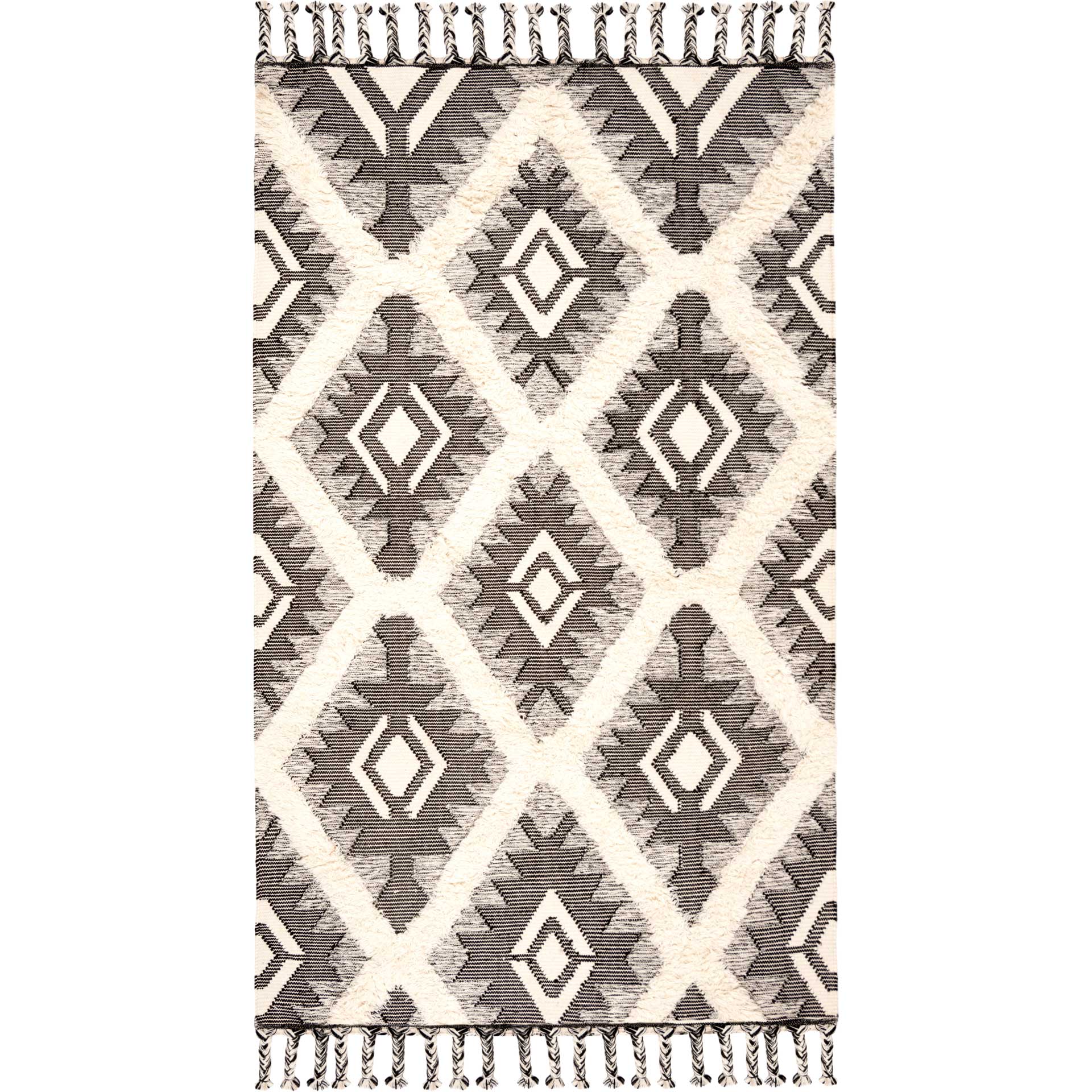 Kenya Black/Ivory Area Rug - Image 2