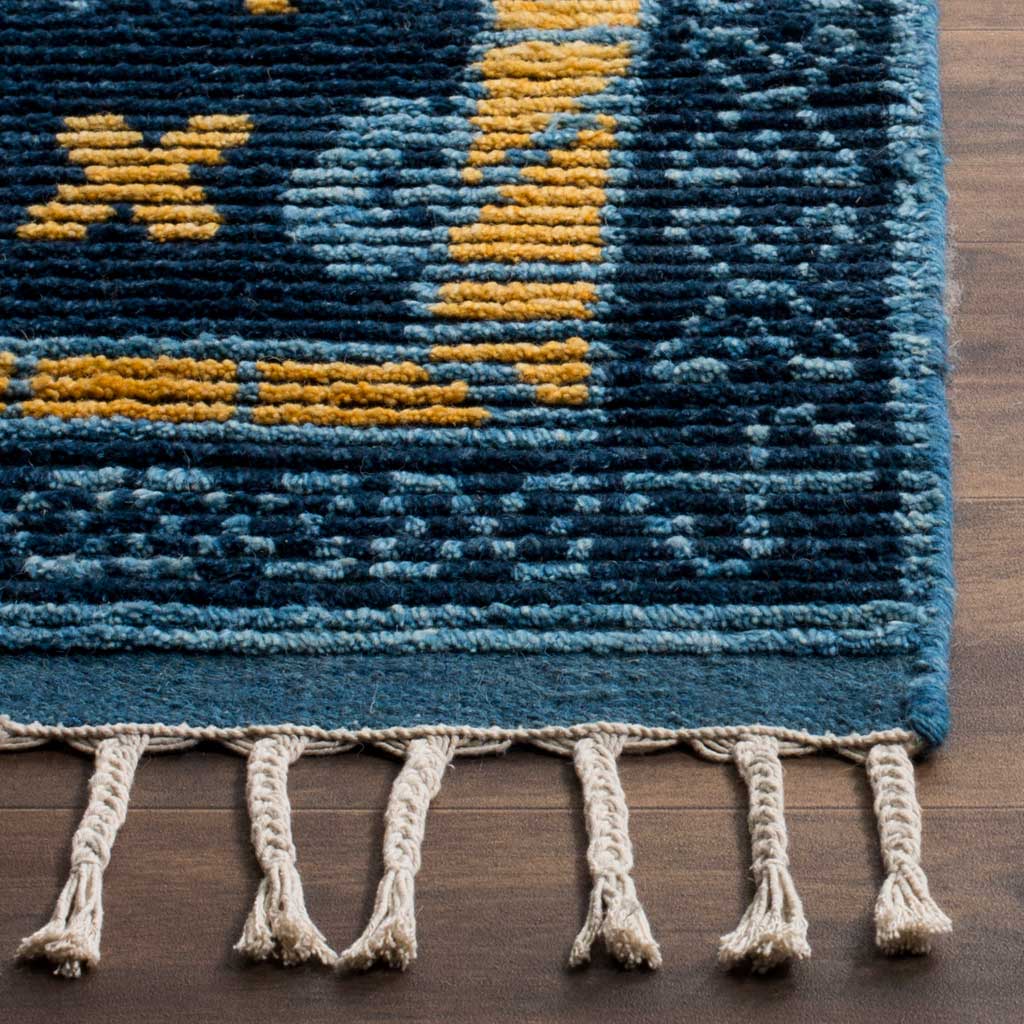 Kenya Blue/Gold Area Rug - Image 2