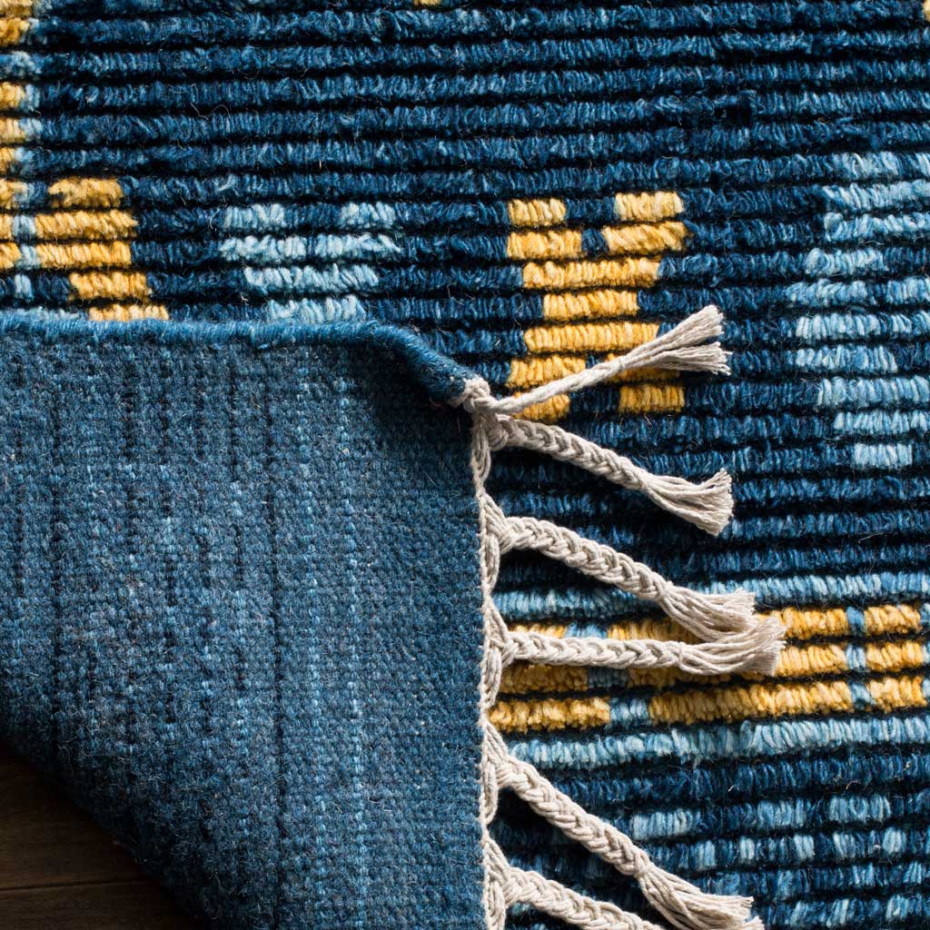 Kenya Blue/Gold Area Rug - Image 3