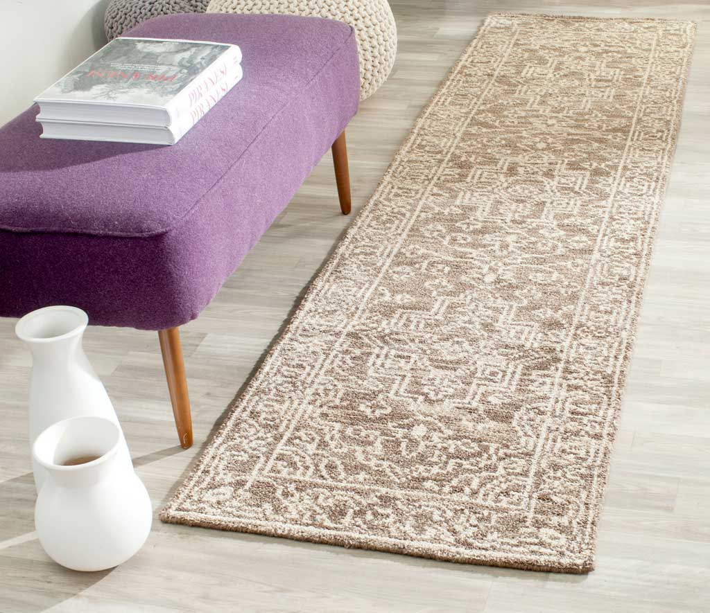 Kenya Brown/Beige Runner Rug - Image 3