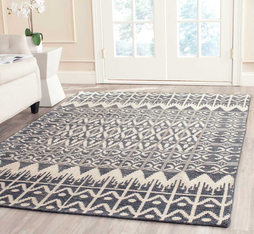 Kenya Charcoal Area Rug - Image 6
