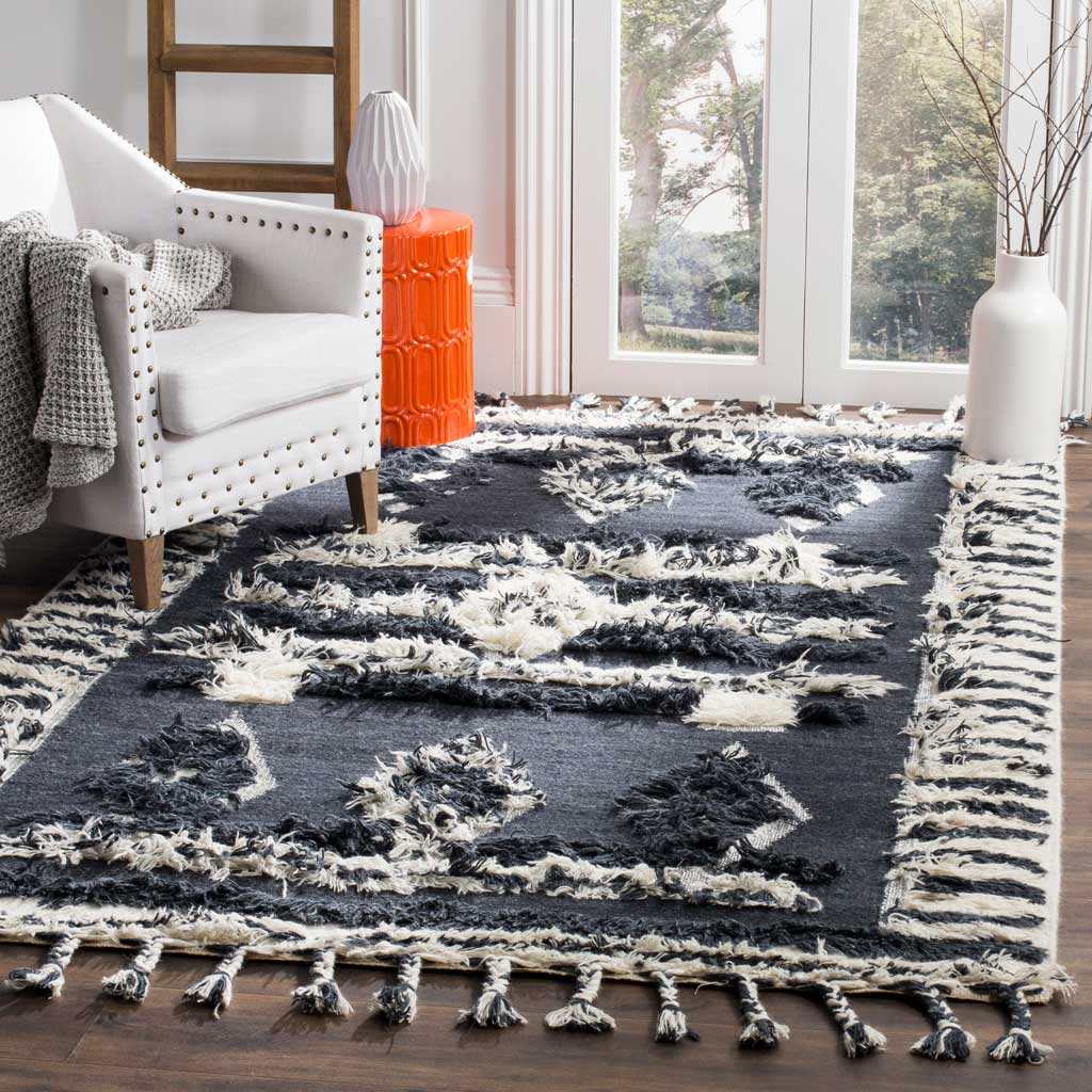 Kenya Charcoal/Ivory Area Rug - Image 4
