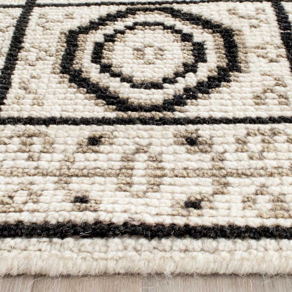 Kenya Classic Ivory/Gray Runner Rug - Image 2