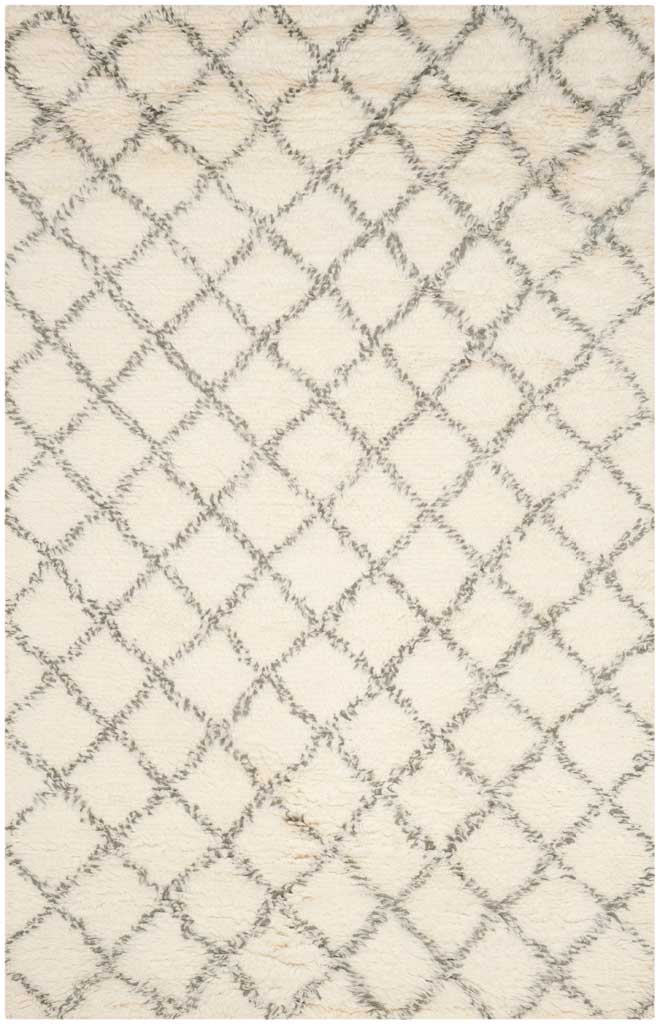 Kenya Diamond Ivory/Gray Area Rug - Image 2
