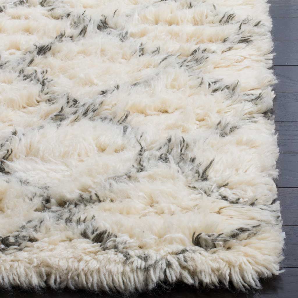 Kenya Diamond Ivory/Gray Area Rug - Image 4