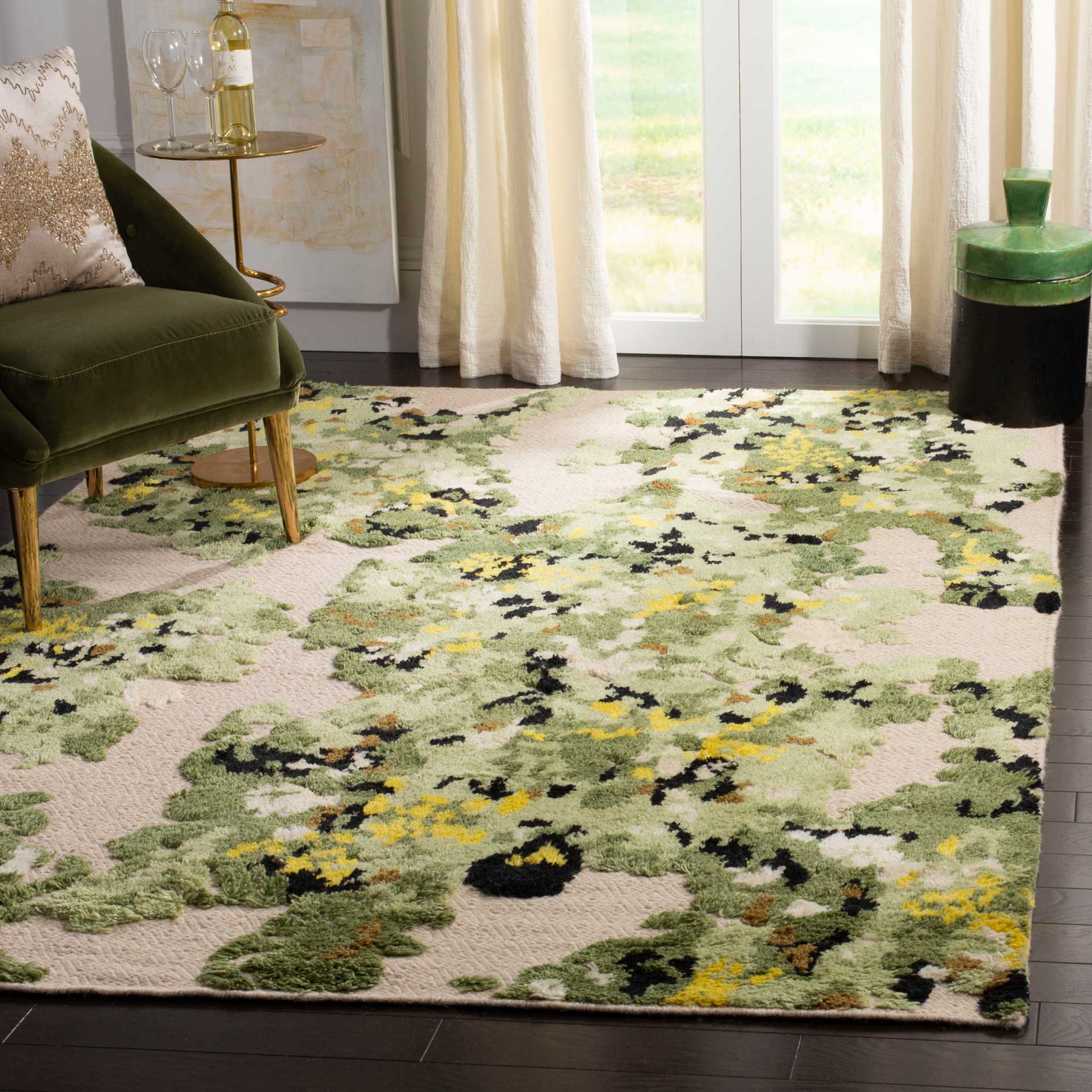 Kenya Green/Beige Area Rug - Image 3