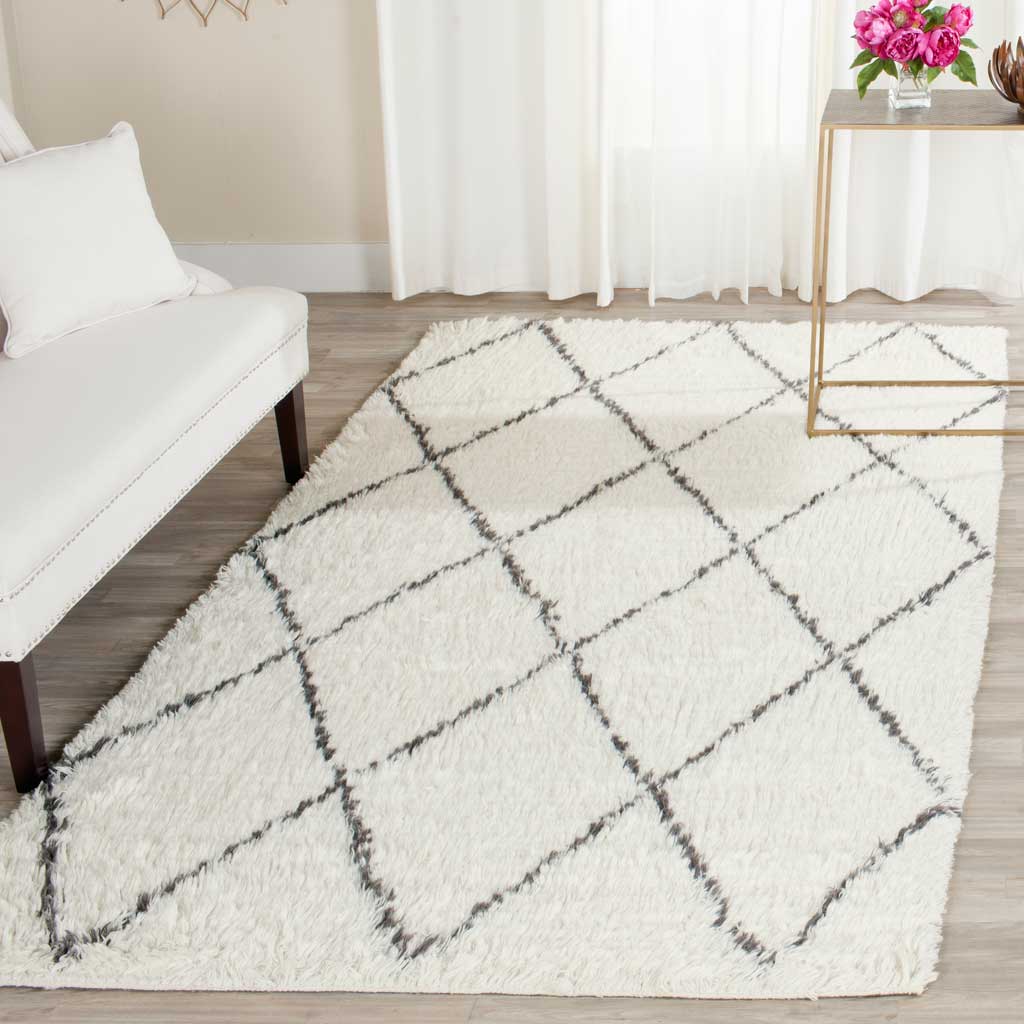 Kenya Intersect Ivory/Gray Area Rug - Image 6
