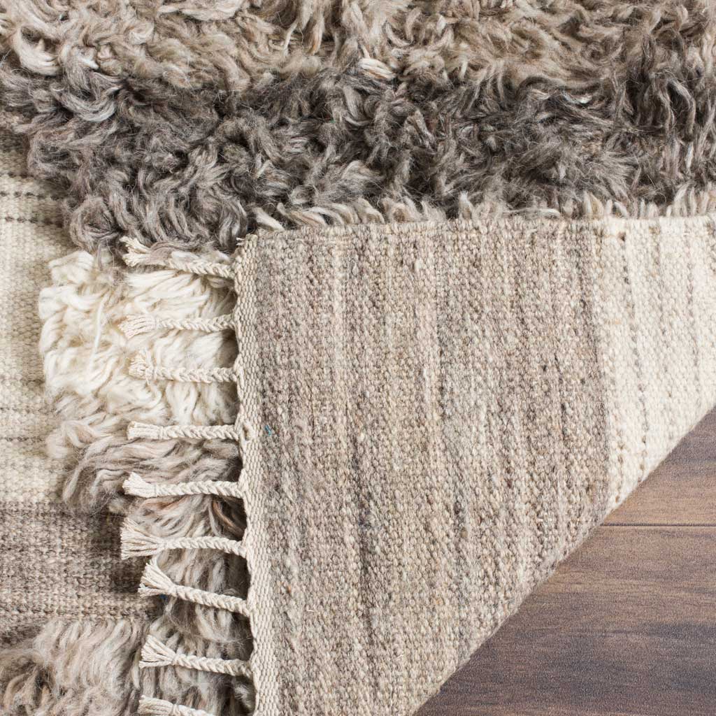 Kenya Shag Ivory/Gray Area Rug - Image 4