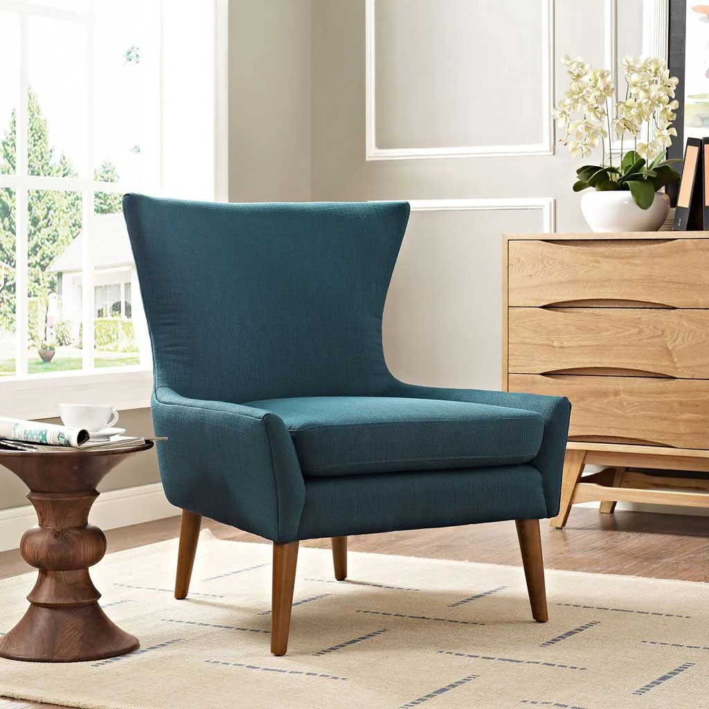 Kessel Fabric Armchair Azure - Image 4