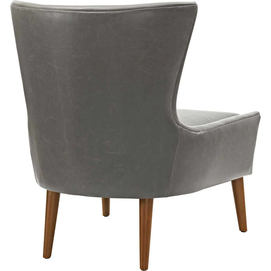 Kessel Vinyl Armchair Gray - Image 3