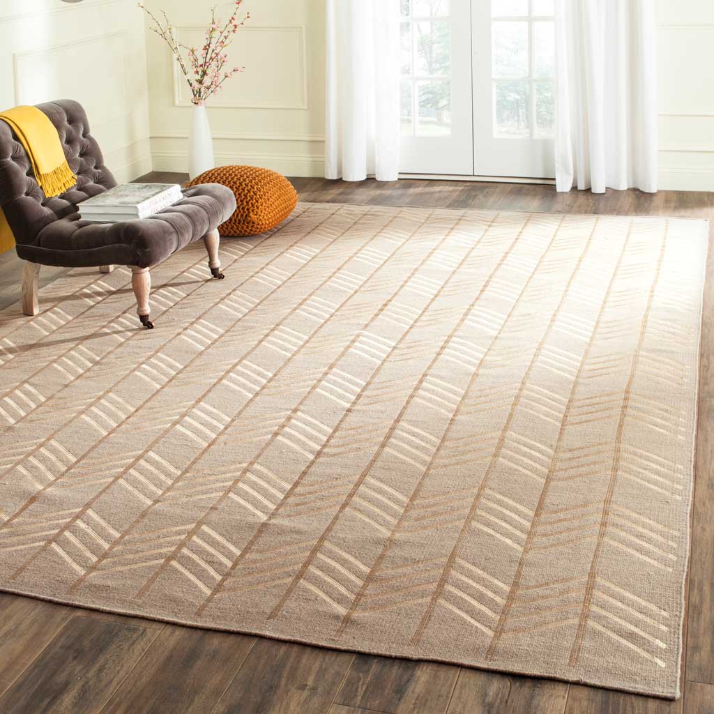 Kilim Arrow Beige Area Rug - Image 7