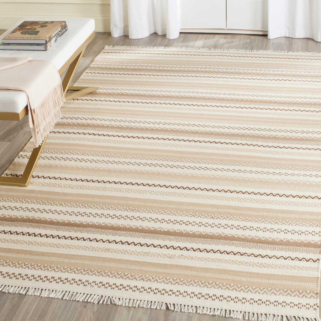 Kilim Beige Area Rug - Image 5