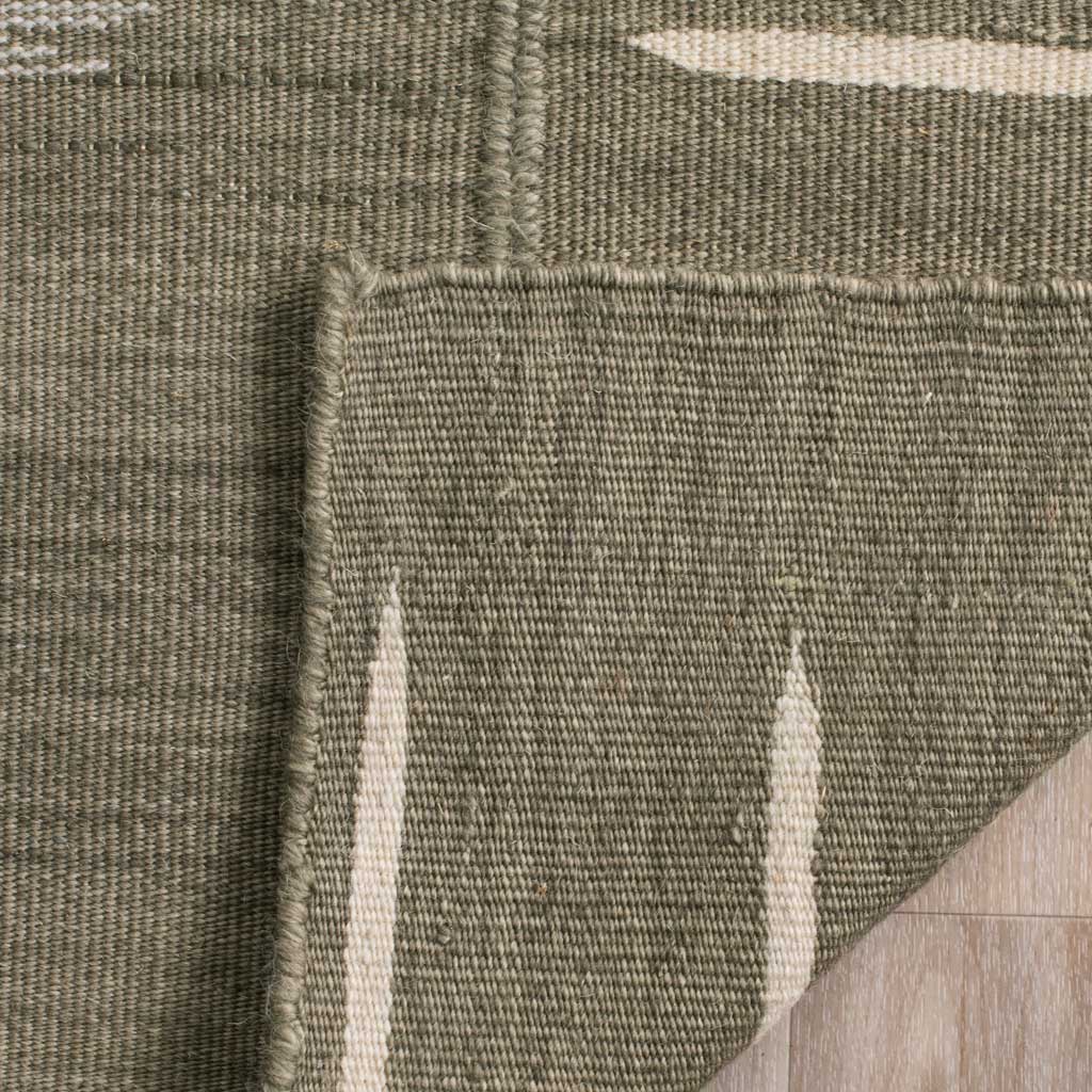 Kilim Beige/Moss Area Rug - Image 4