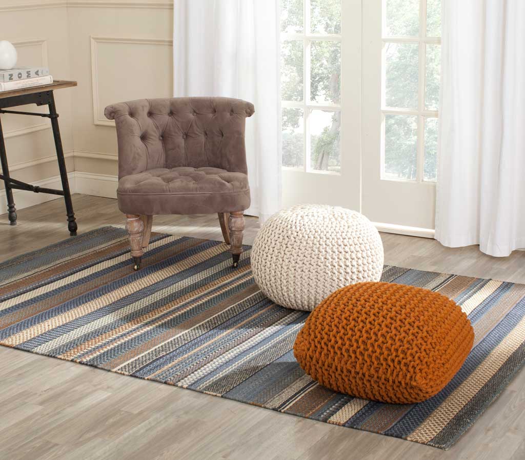 Kilim Blue Area Rug - Image 6