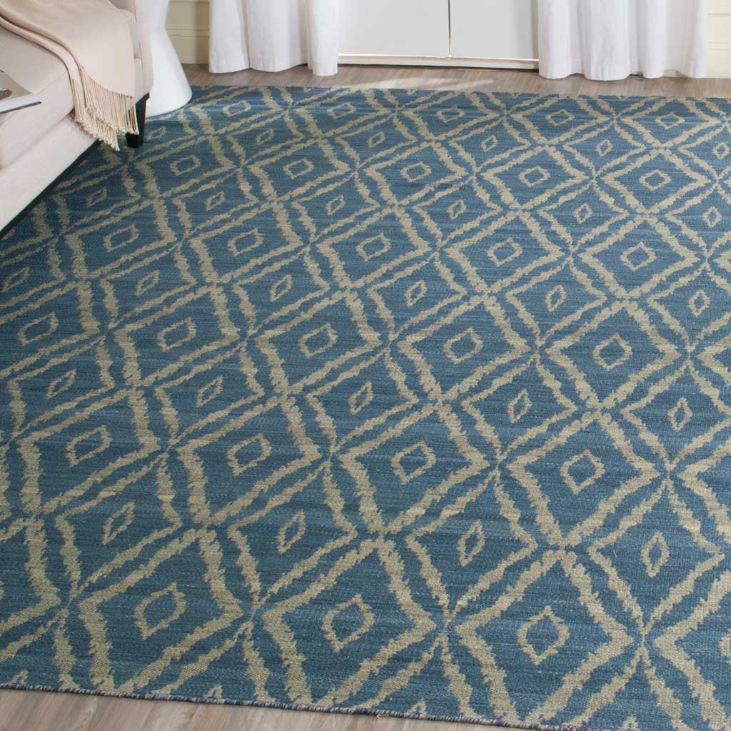 Kilim Blue/Gray Area Rug - Image 6