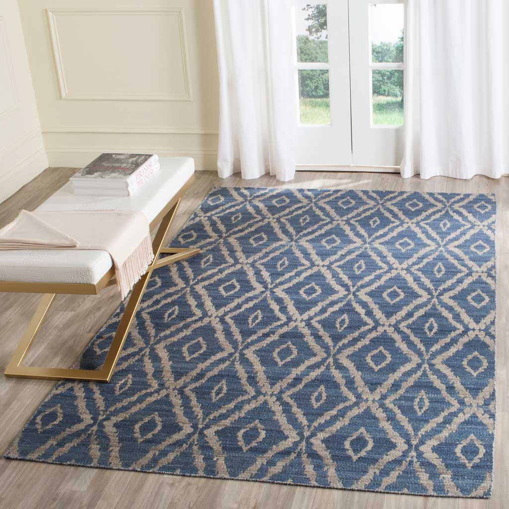 Kilim Blue/Gray Area Rug - Image 7