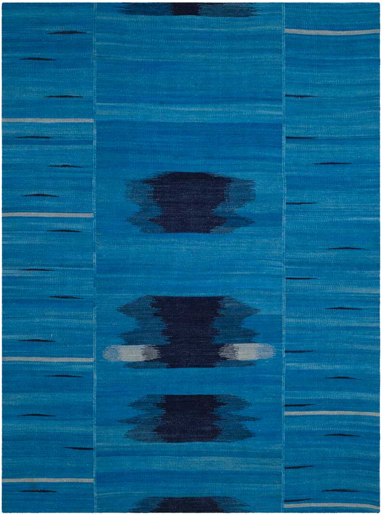 Kilim Blue/Purple Area Rug - Image 2