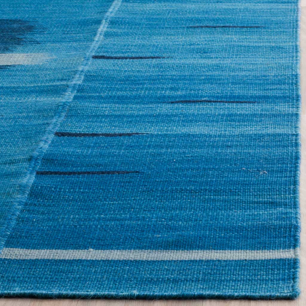 Kilim Blue/Purple Area Rug - Image 3