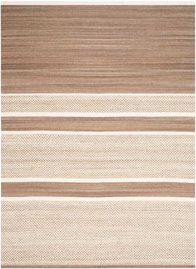 Kilim Brown/Ivory Area Rug - Image 2