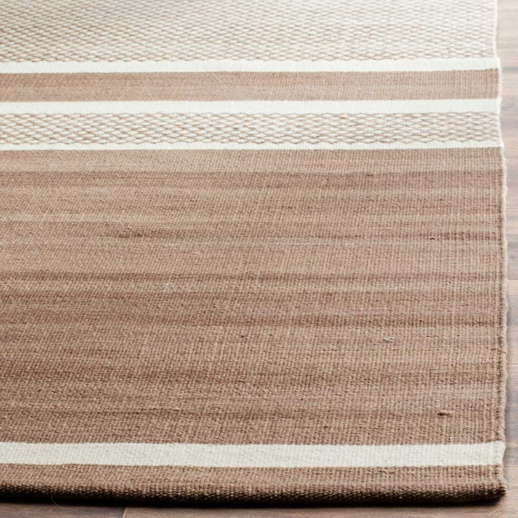 Kilim Brown/Ivory Area Rug - Image 4